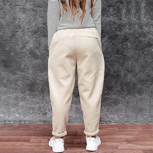 Moonker Toddler Girls Cotton Sweatpants Loose Elastic Waist Athletic Jogging Trousers Winter Warm Comfy 6t4