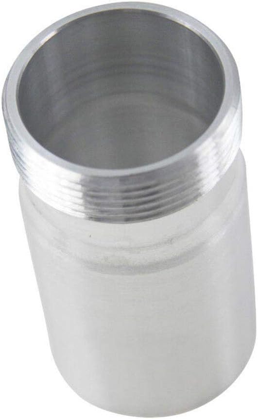 ALLOYWORKS 38.1mm Aluminum Weld On Filler Neck w 50mm Cap Black Dry Sump Fuel Tank Oil PRO