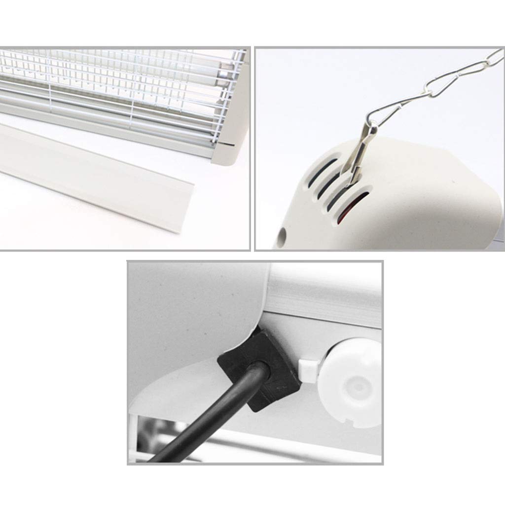 Pułapka na komary, lampa owadobójcza do gospodarstwa domowego, lampa owadobójcza do użytku komercyjnego, elektryczna lampa owadobójcza bez promieniowania, cicha energooszczędna dioda LED