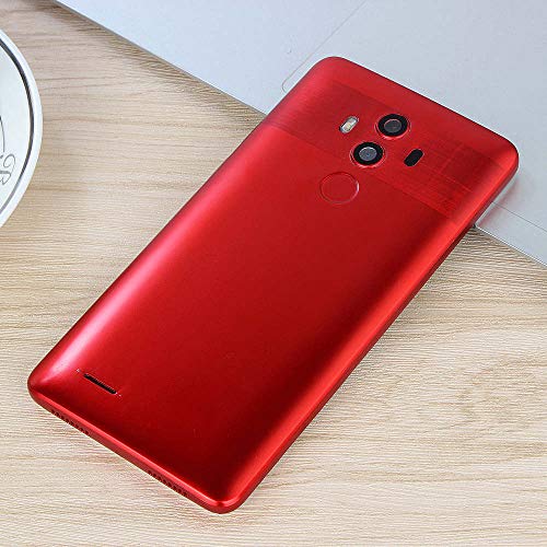New Unlocked Smartphone - 5.0'' Android Quad-Core 512MB RAM+4G 3G Cellphone Dual Camera/SIM HD Display Mobile Phone (Red, 5.0 inches)