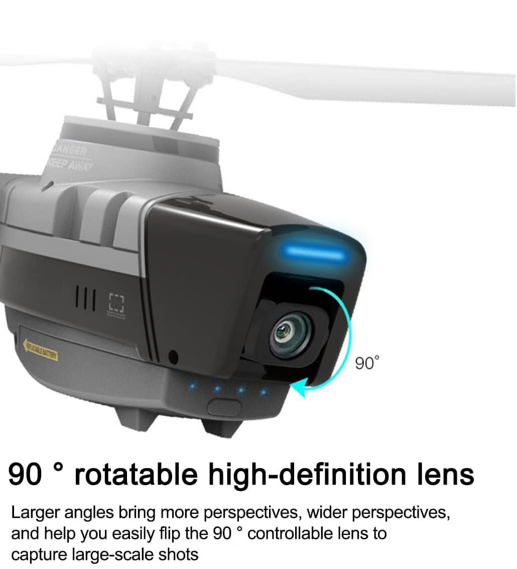 Amazon.com: RC Helicopter for Adults with Camera, Scout Drone with