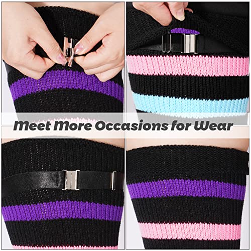 Image of Abodhu Plus Size Thigh High Socks for Thick Thighs Women- Extra Long Widened Extra Long Thick Knit