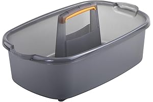 Casabella Plastic Multipurpose Cleaning Caddy Organizer with Handle