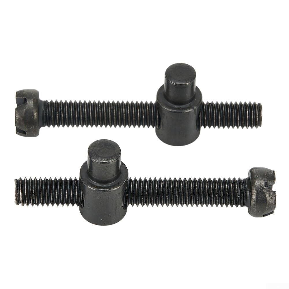 2 Tornillos Tensor Cadena Motosierra M5 X 52 Mm - Compatible Con Husqvarna Y Stihl, Para Ajuste Y Mantenimiento