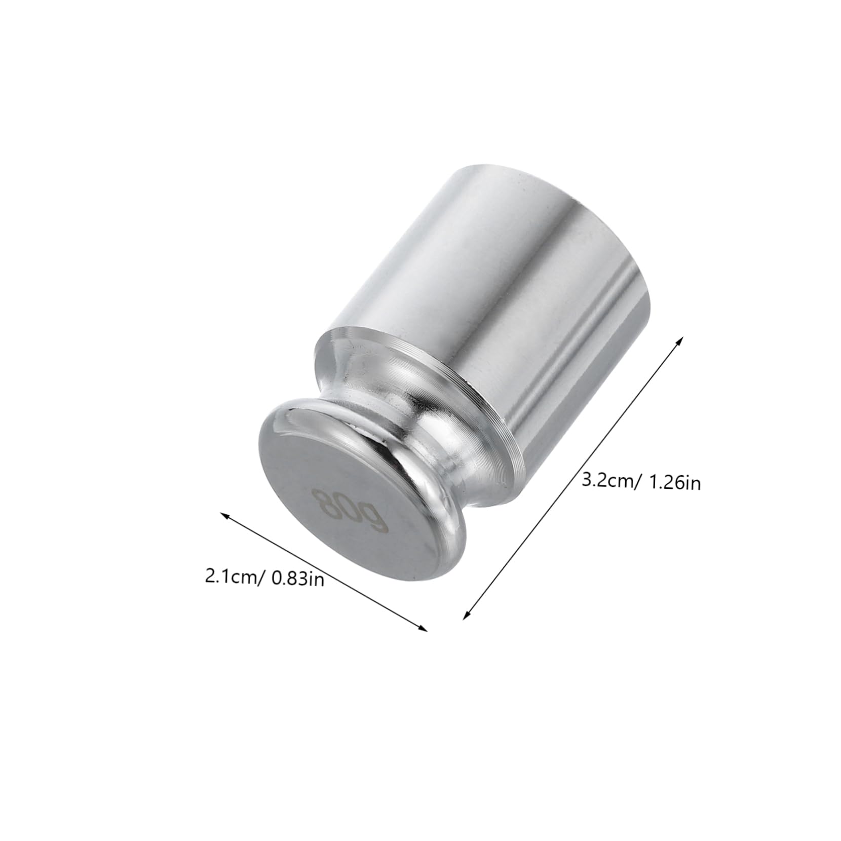 TOPPERFUN Precision Calibration Weight 80g Gram Weights for Scale Calibration Industrial Accuracy