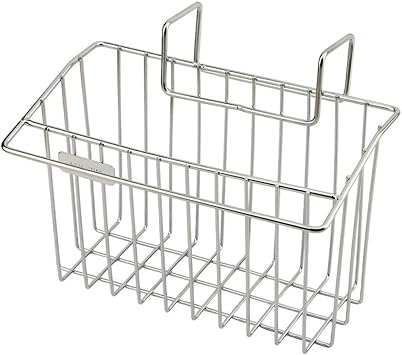Sponge Holder Sponge Draining Stainless Steel Sink Hanging Basket for Sink Stopper and Soap.