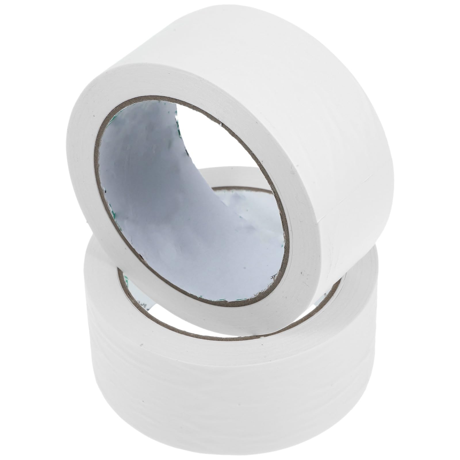 UKCOCO 2rotoli Nastro Bianco Resistente Per Nastro Spedizione Per Scatole Spedizione Bianco