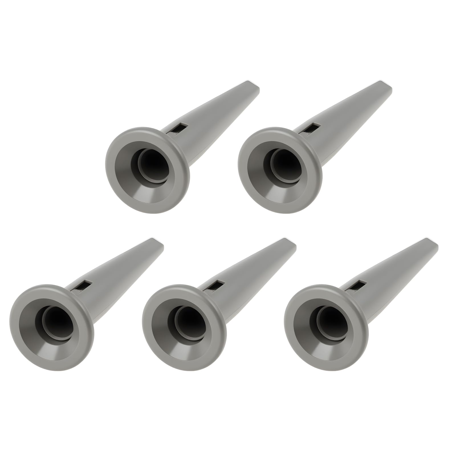 YINETTECH 5X Gray Oscilloscope Probe Caps Compatible with Tektronix P6139A, P6138A, P6109, P6105 Instruments
