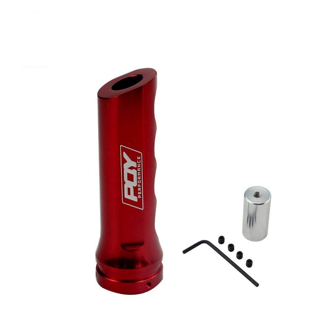 PQY Aluminum Handbrake Cover Hand Brake Sleeve Handle Protector Universal