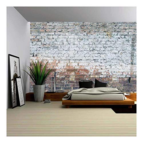 wall26 - Aged Street Wall Background - Removable Wall Mural | Self-Adhesive Large