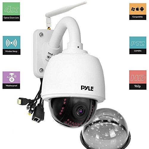 Outdoor IP Camera Optical Zoom - 960p HD Weatherproof Wireless Remote Home WiFi