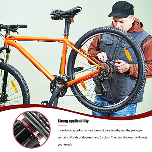 image for Skylety 20 Pieces Bike Bicycle Bottom Bracket Spacer 7 8 9 10 11 Speed