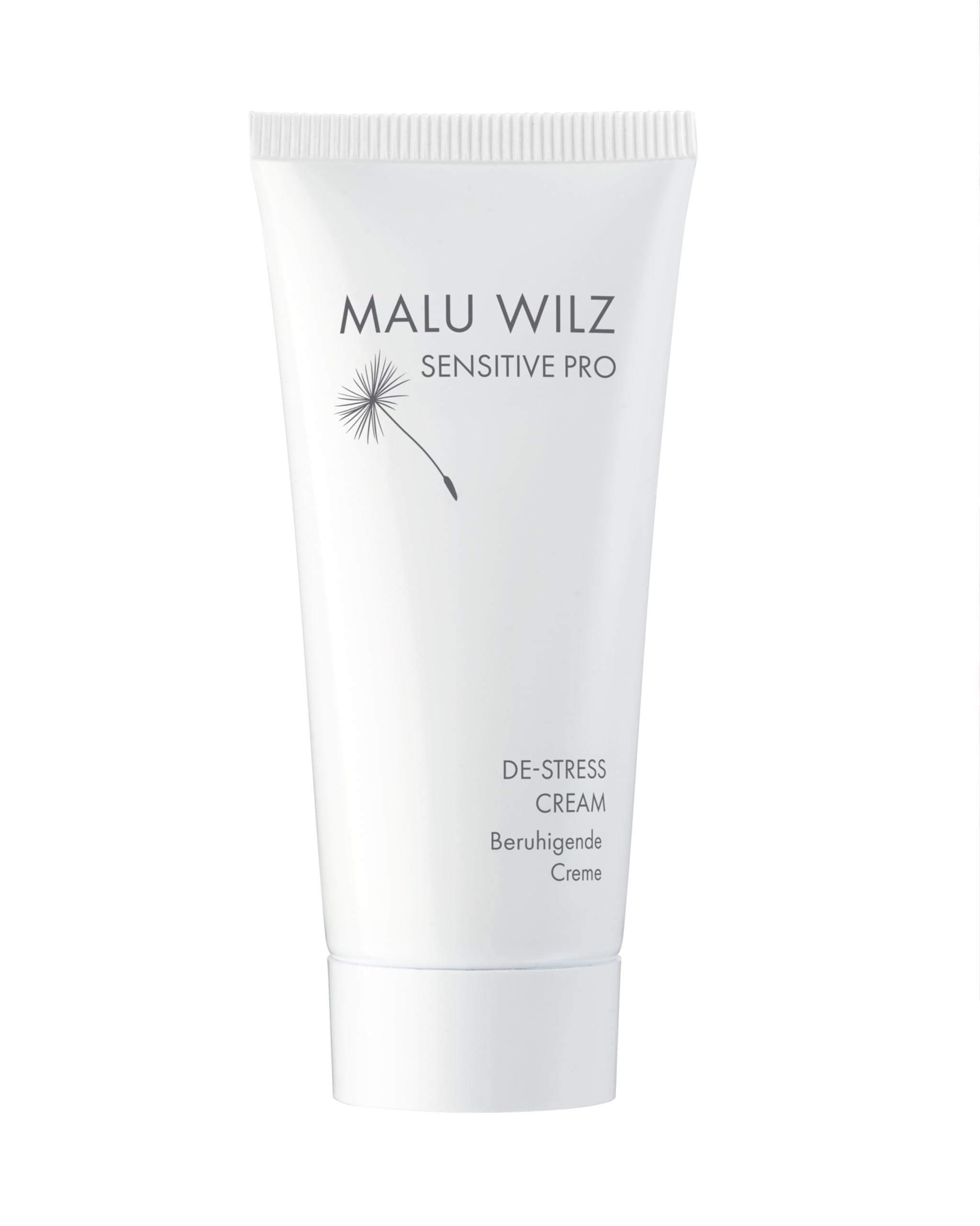 Malu Wilz DE-Stress Cream 50 ml I Skincare Gesichtspflege-Creme für sanfte Gesichtsreinigung I Schützender Gesichtsreiniger mit Hyaluronsäure I Vegan