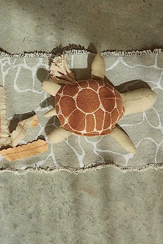 LORENA CANALS Ride & Roll Under The Sea. Blue Sage. Turtle Size: : 7" x 8"2