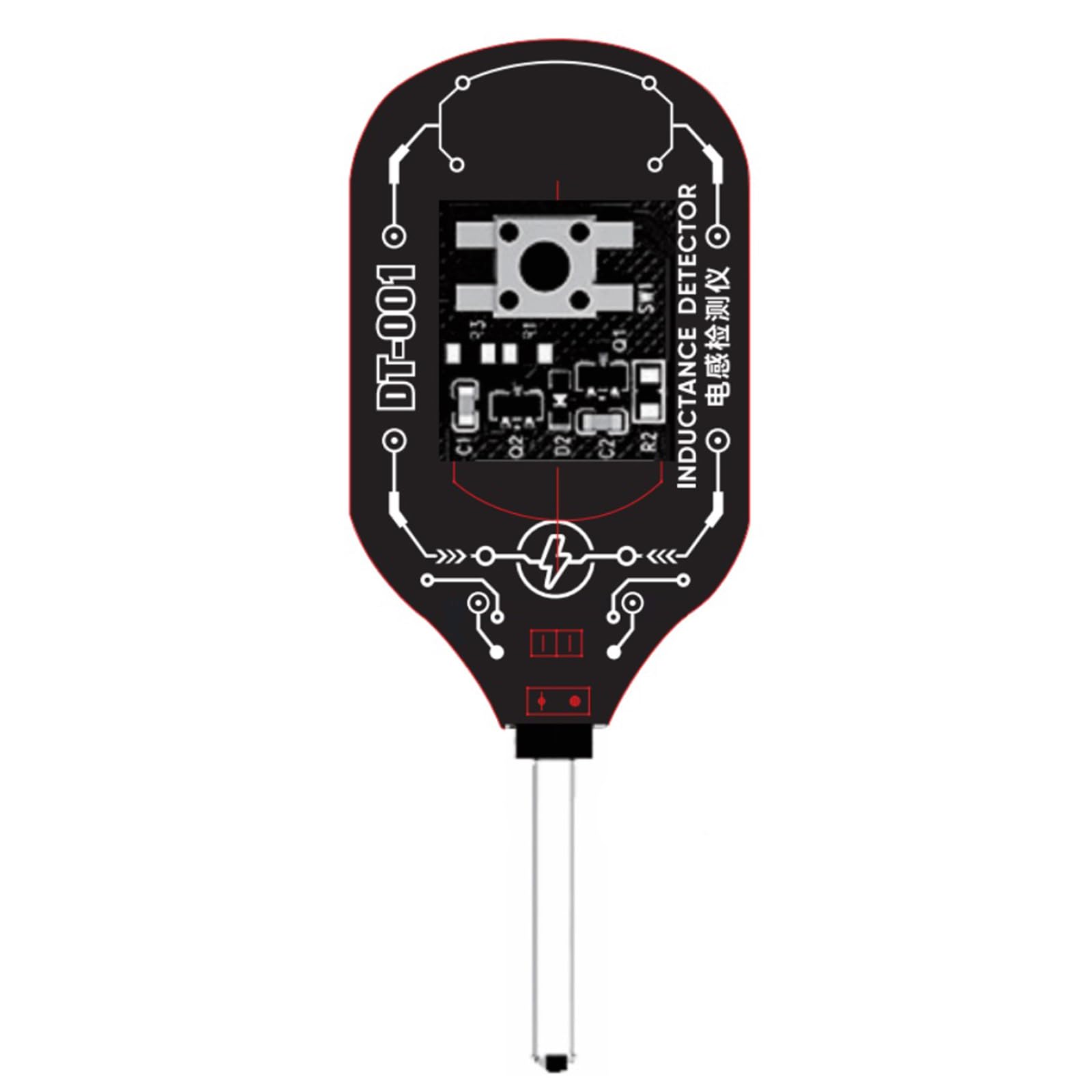 Buxuaaaa Light Portable Inductance Tester For Circuit Board Diagnosis With Quick Fault Detection And 1 Button Operations Portable Pcb Fault Detection Tool