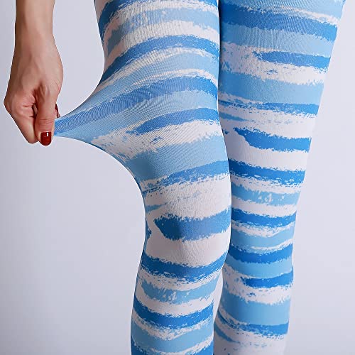 Image of Sahabowi Women Tights, Sheer High Waist Pantyhose, Vintage Control Top Stockings