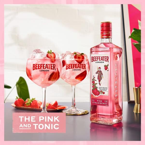 Beefeater Pink Strawberry Flavoured Gin, 70 cl