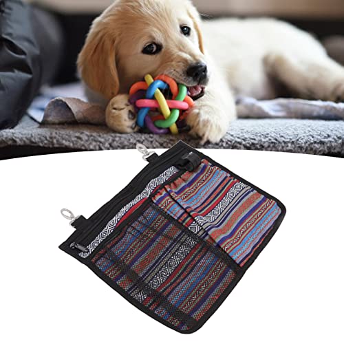Bolsa de Armazenamento para Gaiola de Cachorro, Bolsos Múltiplos para Gaiola de Cachorro, Bolsa Susp