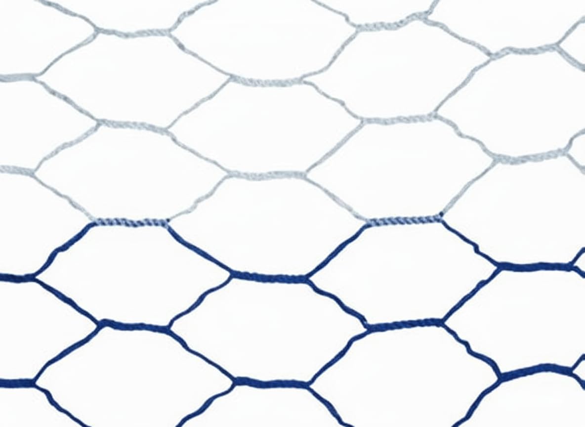 TNC Sports PP Hexagon Soccer Net, Polypropylene Braided Knotless Mesh, Official Size 24x8 Feet-image-31