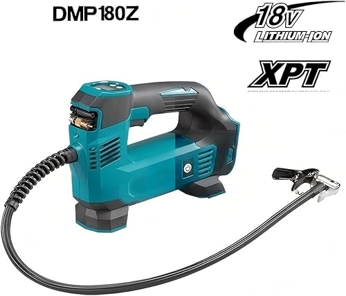 Miniatura 2 de Teal DMP180ZX - Inflador inalámbrico de iones de litio de 18 V LXT, funciona con pilas, solo herramienta (baterías y cargador no incluidos),