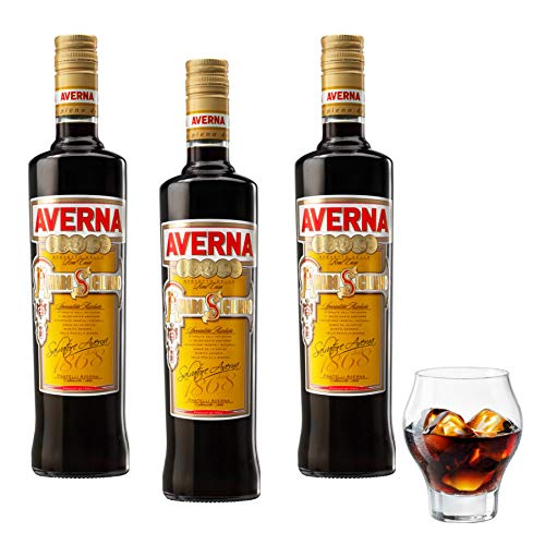 Averna Sicilia 70 cl - Traditional Sicilian Aperitif Drink (Pack n° 3 Bottles of 24 fl.oz)