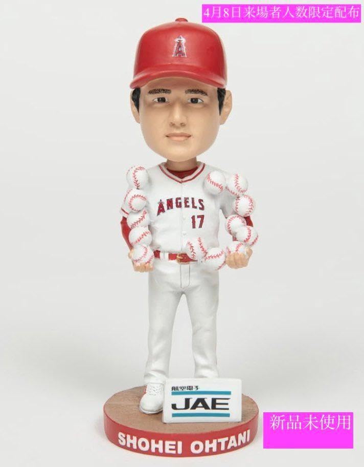 当日チケット付 エンゼルス 大谷翔平 ボブルヘッド 13奪三振 ブルー