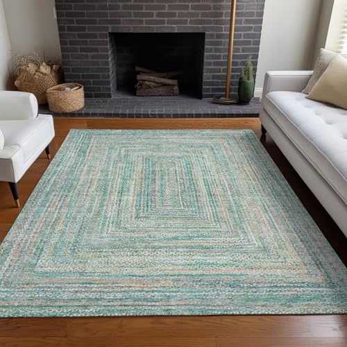Tapete Addison Rugs Chantille 8' x 10' Azul miniatura 6