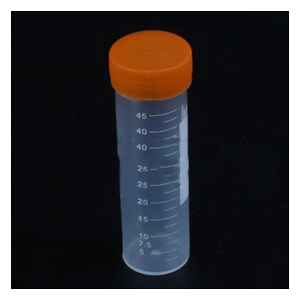 Vetreria da laboratorio 50 pezzi/lotto 29×104 mm 50 ml provetta da centrifuga in plastica con tappo a vite e fondo piatto, contenitore trasparente da laboratorio