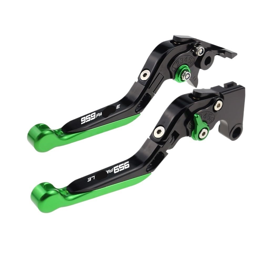Pliqvbn Color Q Clutch Brake Shafts Motorcycle Accessories Folding Extendable Brake Clutch Levers Adjustable Handle Set For 959 For Panigale 2016-2021