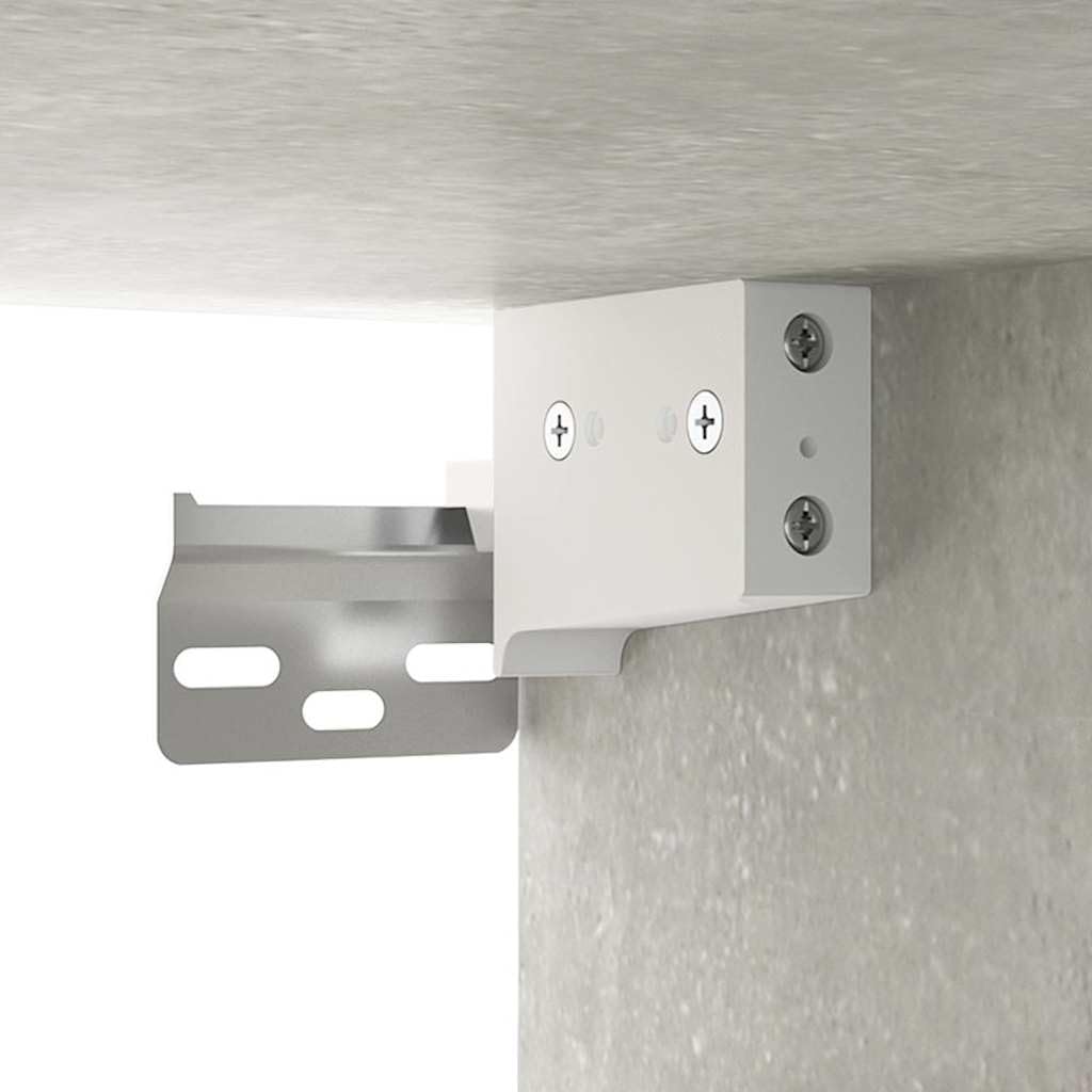 Szafka ścienna betonowa szara 60 x 36,5 x 35 cm materiał