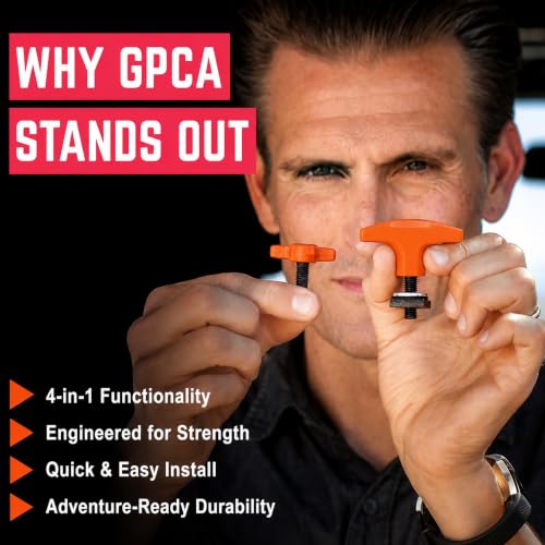 Image of GPCA Quick Release Tie Down Anchor T-Handle M8 25mm for Jeep