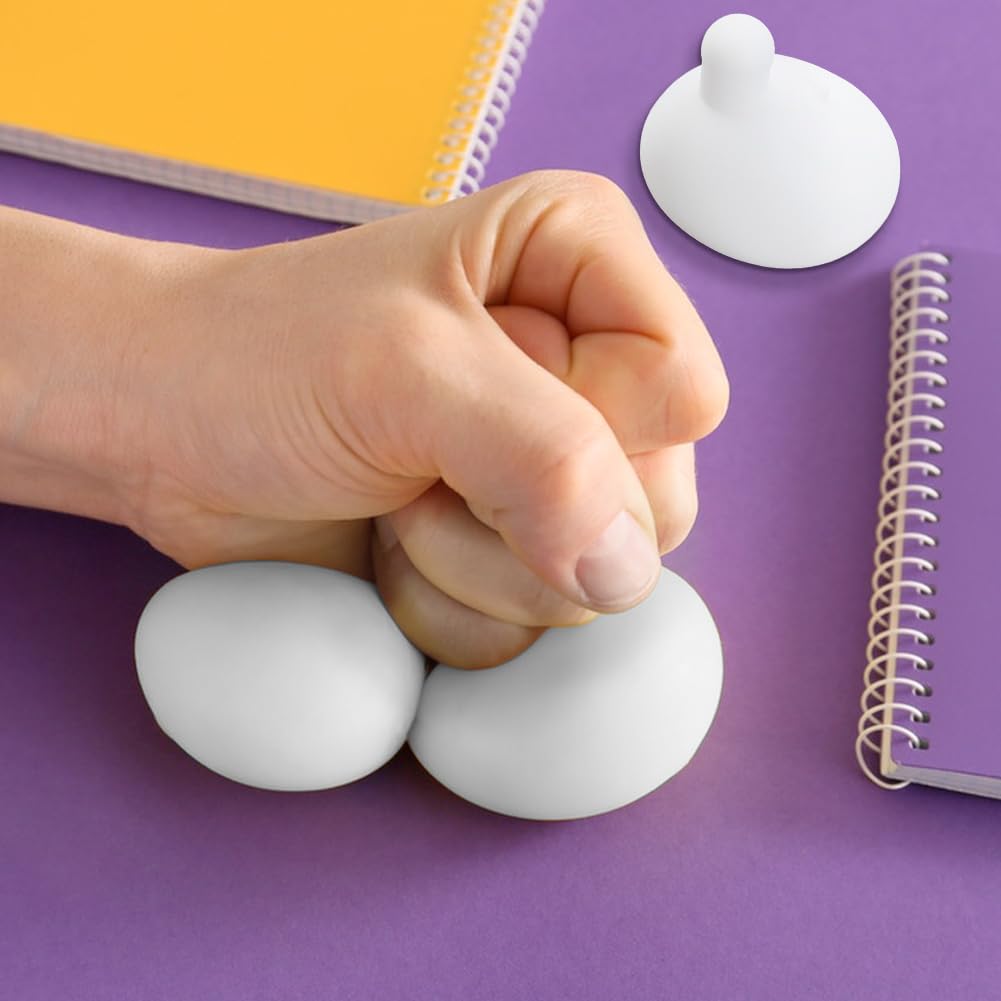 SUPERFINDINGS 30 piezas 3 estilos juguetes antiestrés prensado accesorios sensoriales inserción burbujas para hacer muñecas DIY gancho reemplazo de inserciones burbuja