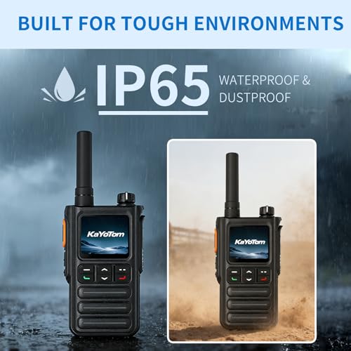 Image of Lifetime Free Rapid GPS Unlimited Range Global Walkie Talkies - Long Range Two Way Radio, IP65 Waterproof, AI Noise Cancellation for Nationwide Outdoor, Logistics, Road Trips & Family (20-Pack)