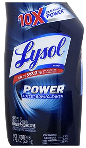 Lysol Power And Fresh Toilet Bowl Cleaners, Lavender Fields And 10X Power , 4-Ct Set #TOP2