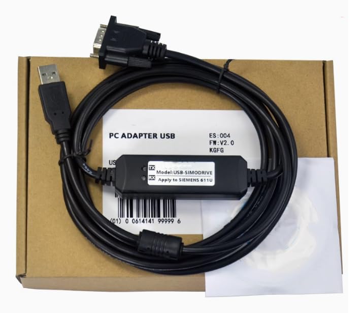 USB-SIMODRIVE Debugging Cable for servo Drives Download Cable Data Cable Programming Cable for Stable Transmission Normal 3 metres