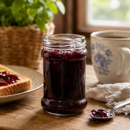 KADAX 10er Set Einmachgläser 315ml TO66 Erdbeeren, Marmeladengläser Vorratsgläser Mason Jar mit Schraubdeckel… – Ansicht 3