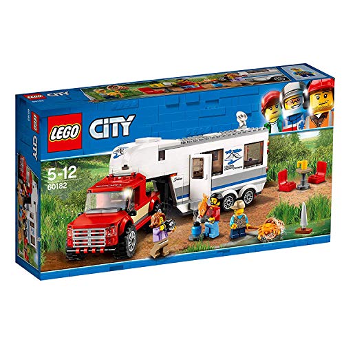 60182 City Great Vehicles Pickup e Caravan - Lego - Immagine 1