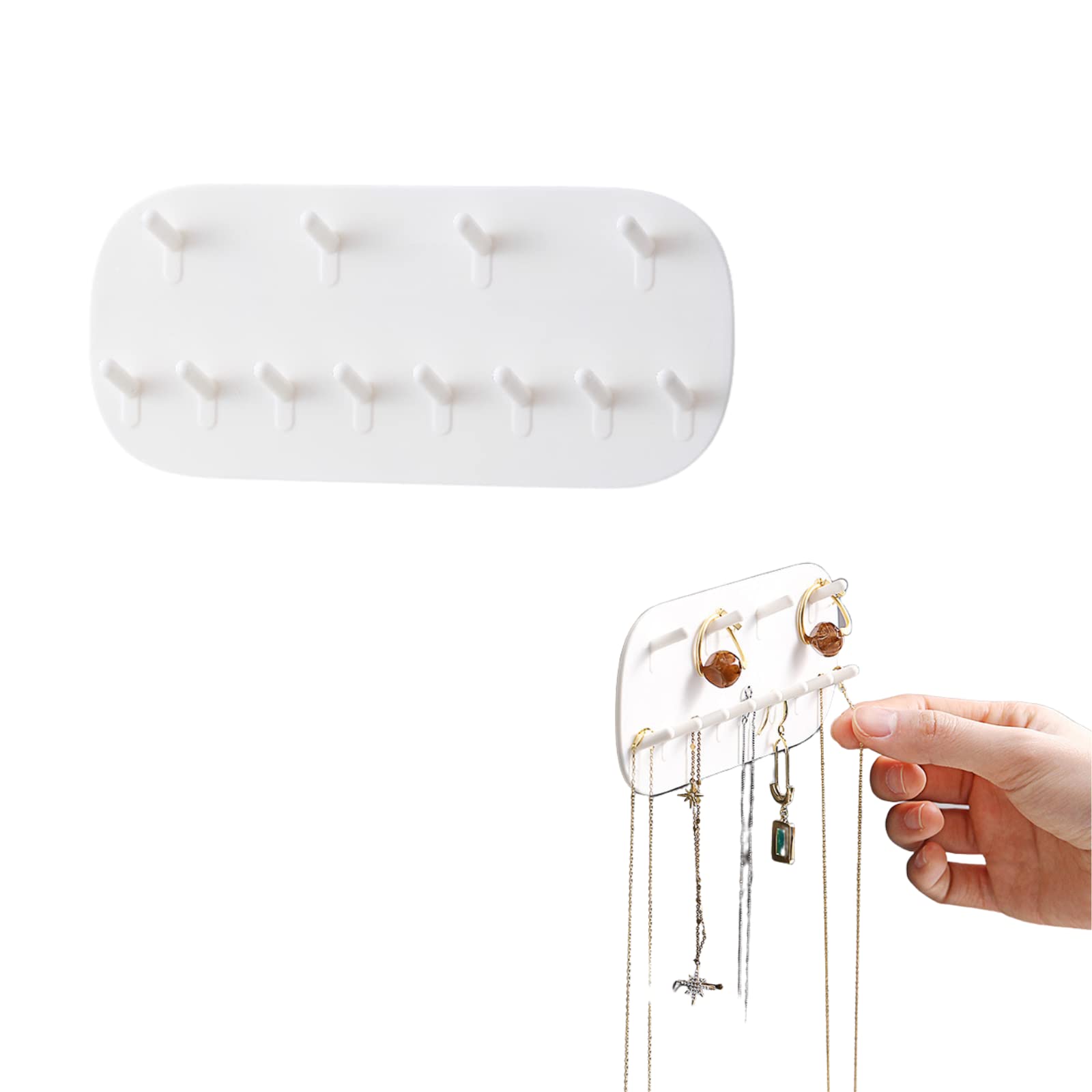 Amazon｜EZ PEACH 掛け 吊り下ジュエリー収納 オーガナイザー