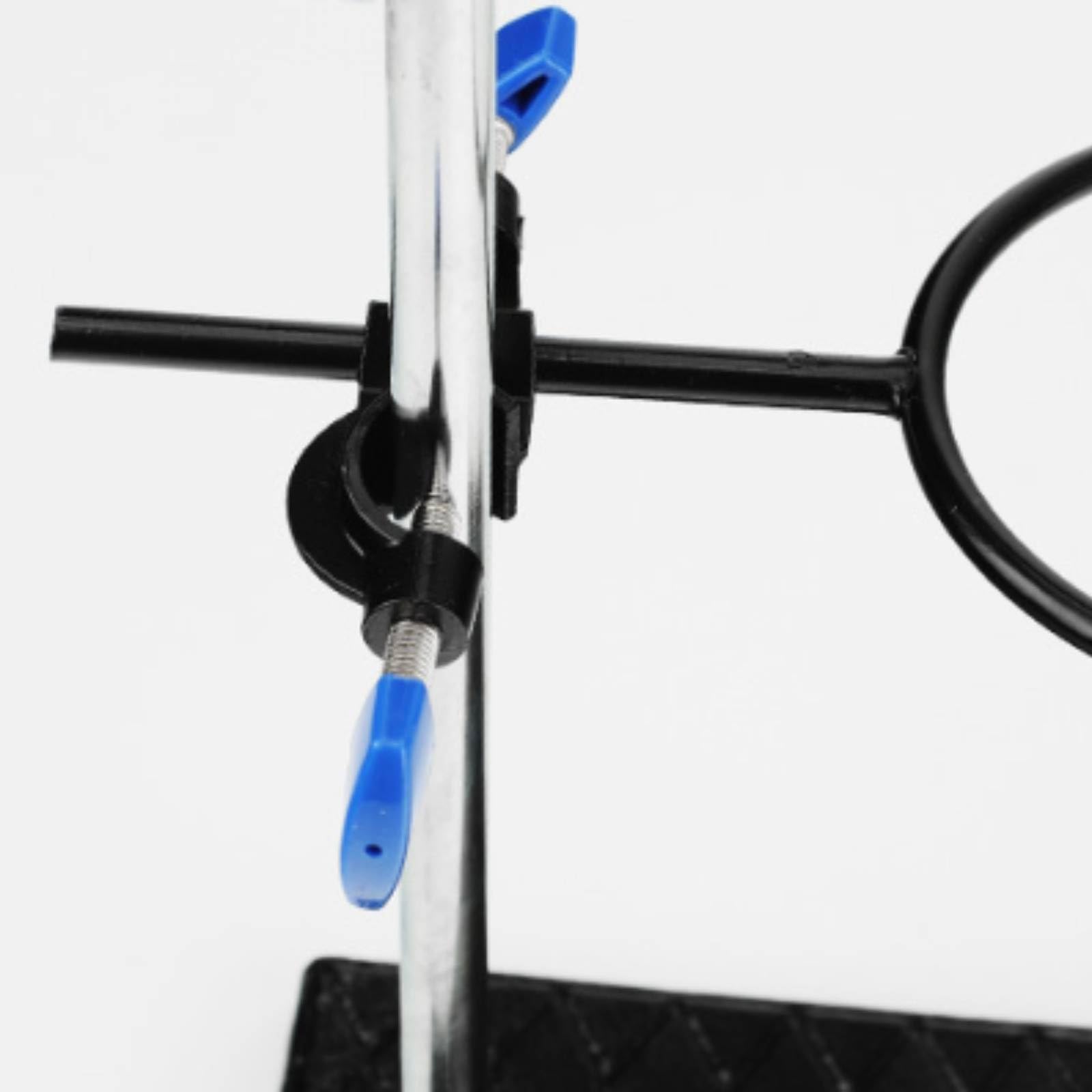 Laborstativ mit Ringen vielseitig Physik-Stativständer Laborständer mit Kreuzklemme für Lehrer, Studenten, Physikunterricht
