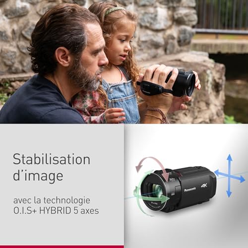 PANASONIC Camescope 4K HC-VX3 Caméra Vidéo UHD Zoom Optique