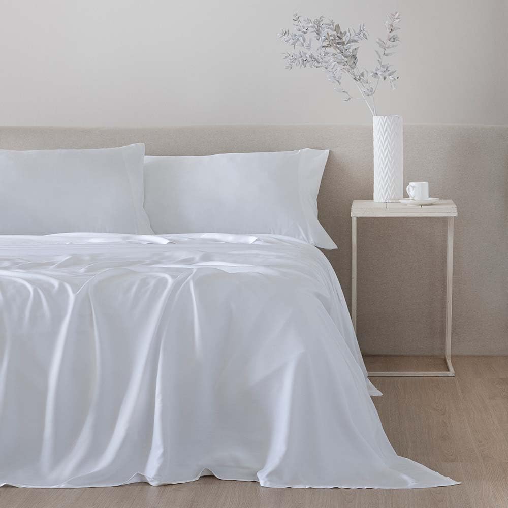 COTTON ARTean Set Copripiumino Reversibile per Letto 150 SALINAS grigio microfibra spazzolata Copripiumino 240x220 + 2 federe Chiusura con Bottoni