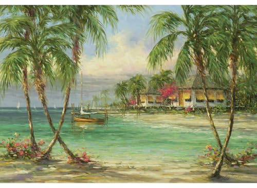 Anatolian Puzzle 500 pi&egrave;ces : Paysage de palmiers