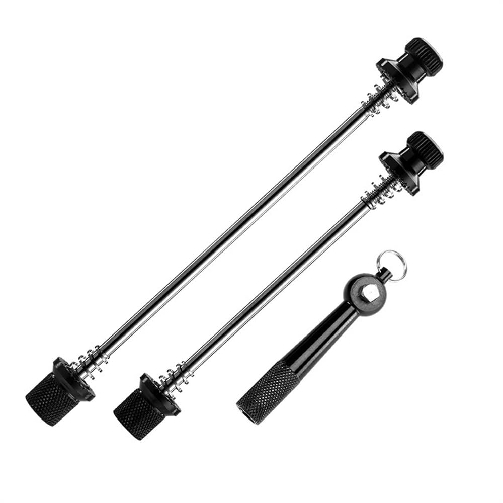 Serrages Et Blocages Rapides Ultralight Anti Theft Skewers Road MTB Bike Wheels Locking Security Bicycle Post Quick Release QR Bike Parts Moyeu De Roue Brochettes
