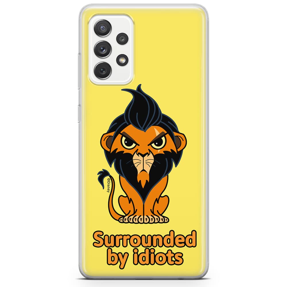 ERT GROUP mobile phone case for Samsung A53 5G original and officially Licensed Disney pattern Scar 001 optimally adapted to the shape of the mobile phone, case made of TPU