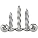 SS316 Stainless Steel M2.2 M2.9 M3.5-M6.3 Phillips Pan Head Self Tapping Screws (100,M3.9 x 16mm)