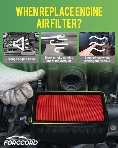 Image of 2-Pack Engine Air Filters for 2010-2023 Toyota 4Runner 4.0L | for 2009-2014 FJ Cruiser 4.0L, 2010-2023 Lexus GX460 4.6L Replace#CA10835, Engine Filter Replacement Car Accessories