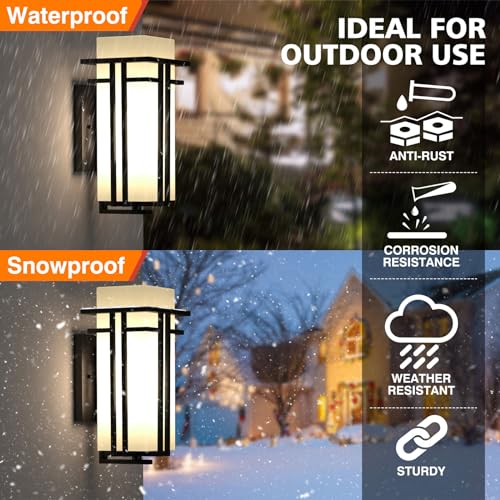 outdoor lighting fixtures wall mount outdoor wall lights modern with frosted glass aluminum exterior light for house outdoor wall lantern for garage porch carriage patio 173939h 1 pc