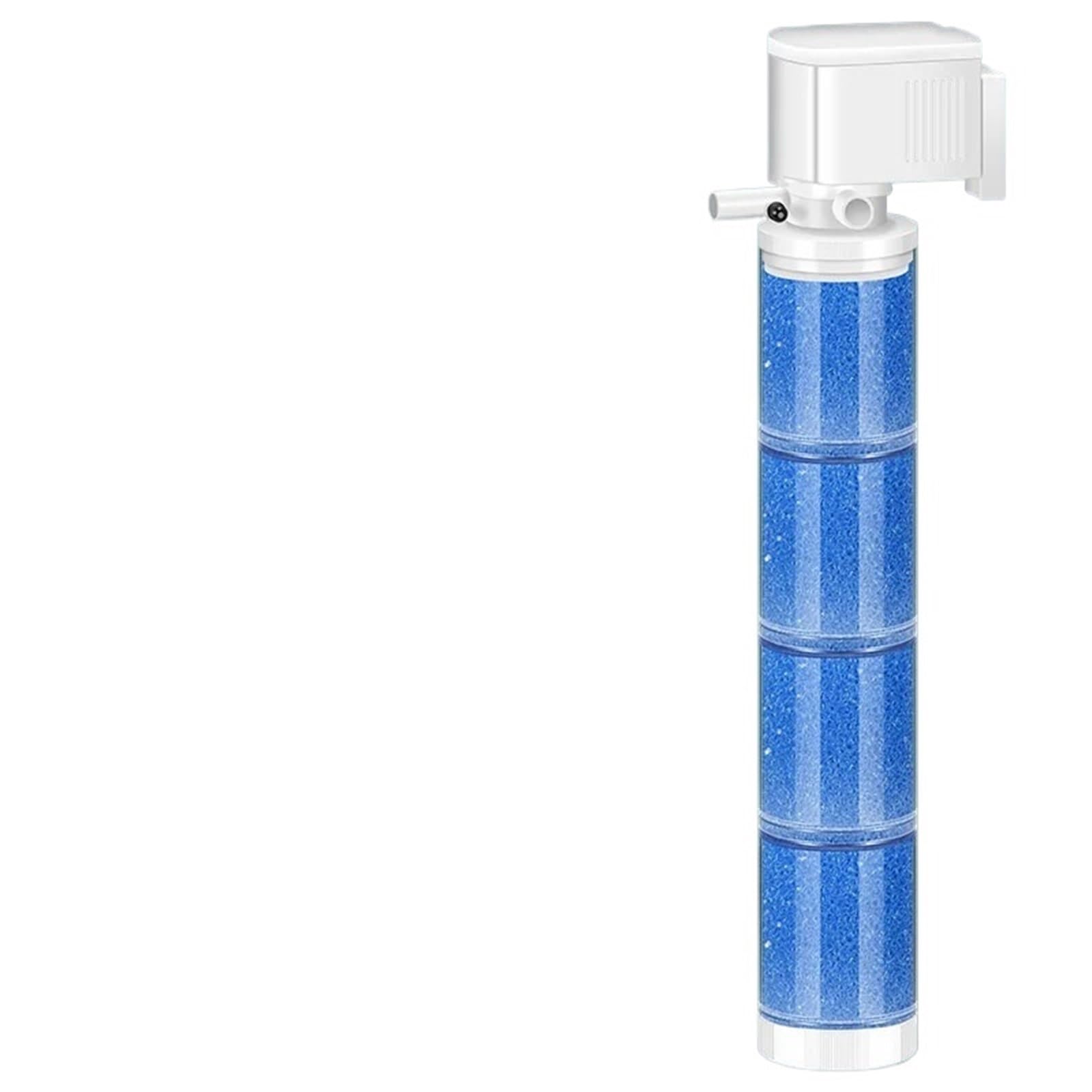 Filtr gąbkowy do akwarium wewnętrzny filtr oczyszczanie wody wielofunkcyjna pompa wodna do akwarium fala sprawia, że stołek przyssawka pompa powietrza (30 W)