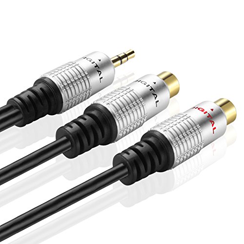 TNP Cavo audio stereo adattatore premium 3,5mm
