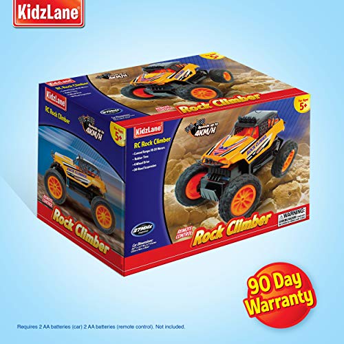 Kidzlane Rock Climber Remote Control Car - 27MHz Off Road RC Truck